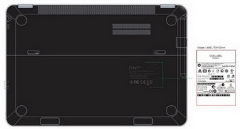 HP ENVY 14 Spectre